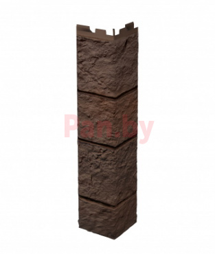 Угол наружный для фасадных панелей Vox Solid Sandstone Dark brown фото № 1
