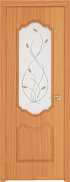 Межкомнатная дверь МДФ ламинированная Verda Орхидея ДО - Миланский Орех