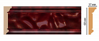 Плинтус потолочный из пенополистирола Декомастер Артдеко D216-62 (60*17*2400мм)