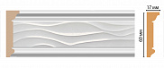 Плинтус потолочный из пенополистирола Декомастер Артдеко D219-114 (60*17*2400мм)