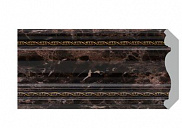 Плинтус потолочный из дюрополимера Decor-Dizayn Мрамор Карниз 171-11