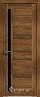 Межкомнатная дверь МДФ Лайт Light 9 Корица Черный лак