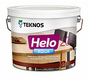 Лак полиуретановый специальный Teknos Helo Aqua 20 бесцветный полуматовый 2,7 л