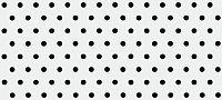 Керамический декор Cersanit Evolution Черно-белый точки 200х440