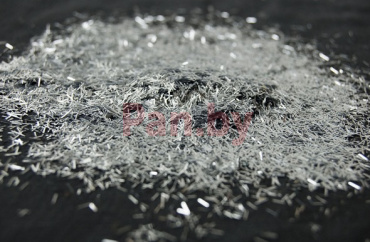 Блестки для жидких обоев Bioplast серебро люрекс (полоска) фото № 1