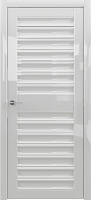 Межкомнатная дверь царговая Albero Мегаполис GL Женева 3G Белый, белый акрилат
