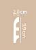 Плинтус напольный из полистирола Декомастер A016 (99*20*2000мм) фото № 2