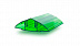 Соединительный профиль для поликарбоната Юг-Ойл-Пласт разъемный НСР 6-10 мм зеленый (база/крышка) фото № 1