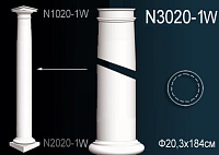 Колонна из полиуретана Перфект N3020-1W