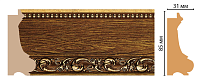 Декоративный багет для стен Декомастер Ренессанс 516-1069
