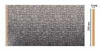 Декоративная панель из полистирола Декомастер Stone Line R30-31 2400x298x6