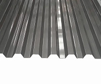 Поликарбонат профилированный Сэлмакс Групп Greca Серый (тонированный) 0,8 мм (трапеция), 2м