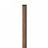 Финишная планка для реечных панелей из полистирола Vox Linerio M-Line Mocca левая