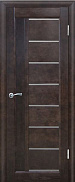 Межкомнатная дверь массив сосны Vilario (Стройдетали) Вега-8 ЧО, Венге