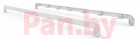 Заглушка (накладка) для подоконника ПВХ Danke торцевая, 350 мм, один капинос, пара (в цвет)