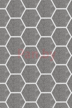 Гибкая фасадная панель АМК Соты однотонный 202 фото № 1
