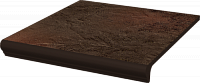 Клинкерная ступень Paradyz Semir Brown с капиносом 300x330