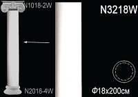 Колонна из полиуретана Перфект N3218W