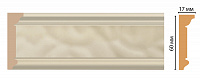 Плинтус потолочный из пенополистирола Декомастер Артдеко D216-61 (60*17*2400мм)